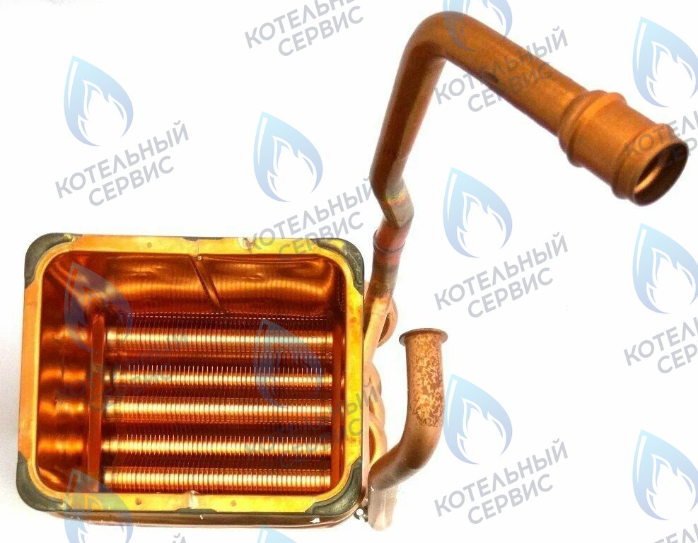 440017018 Теплообменник отопления RINNAI KMF 107/137 (K 12/16кВт) в Новосибирске