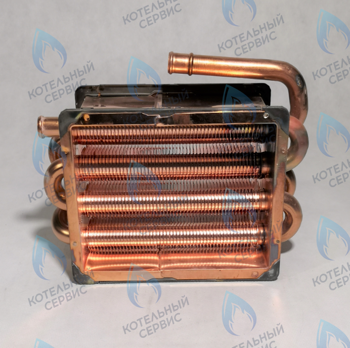 440017018 Теплообменник отопления RINNAI KMF 107/137 (K 12/16кВт) в Новосибирске