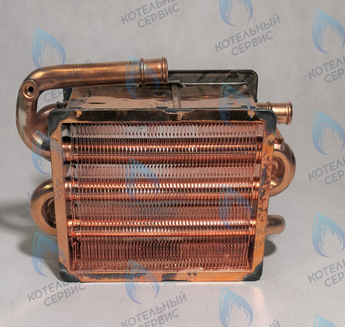 440017018 Теплообменник отопления RINNAI KMF 107/137 (K 12/16кВт) в Новосибирске