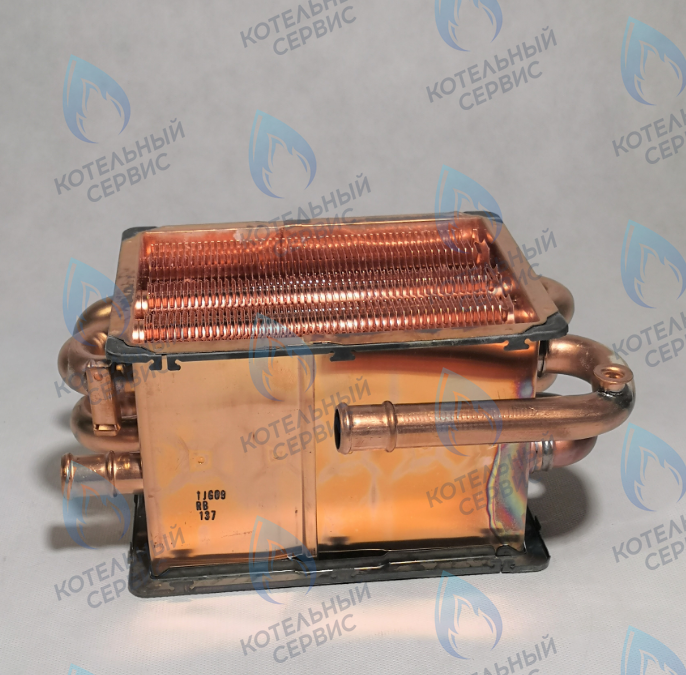 440017018 Теплообменник отопления RINNAI KMF 107/137 (K 12/16кВт) в Новосибирске