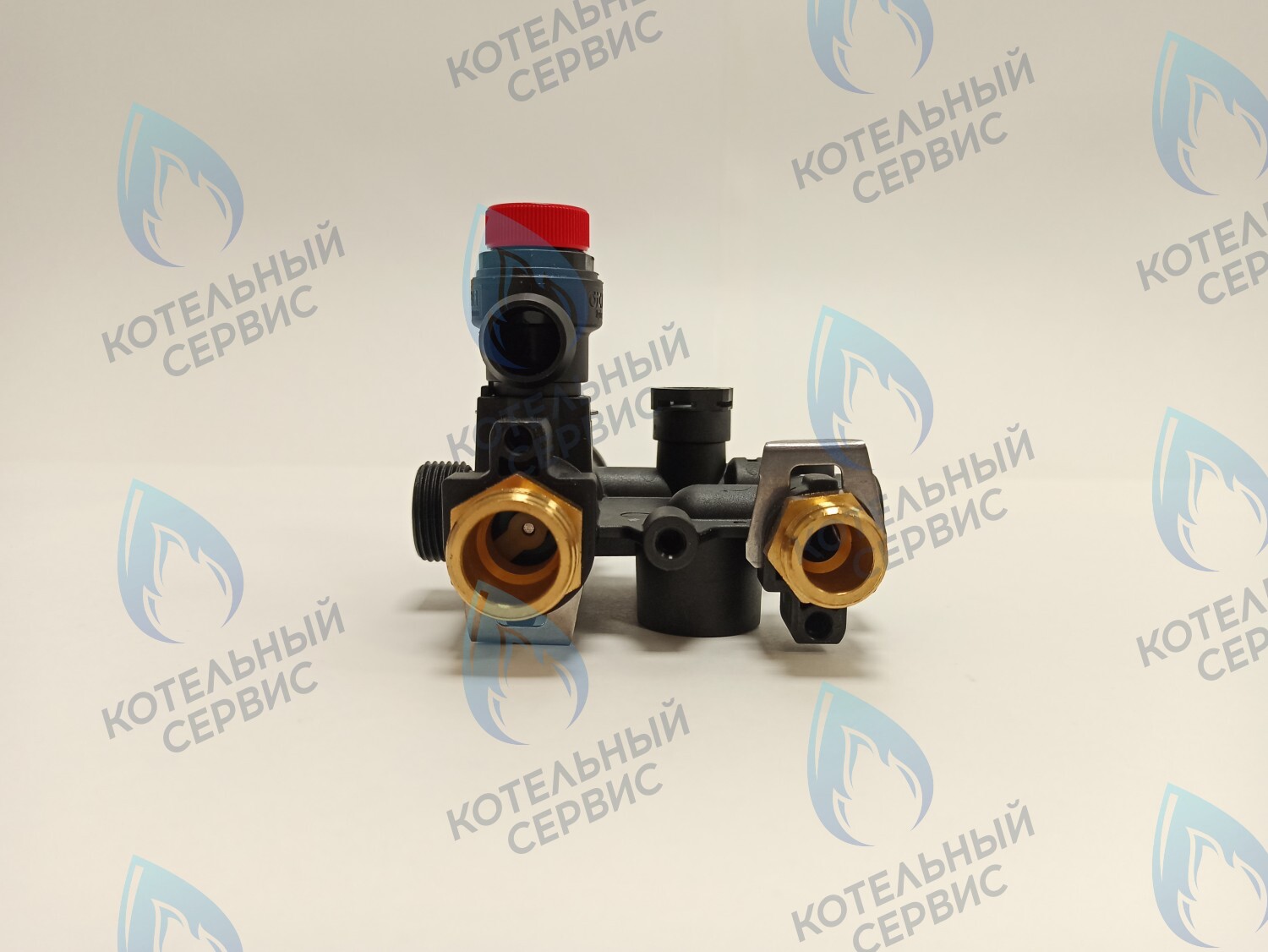 HH005B Часть гидрогруппы отопления подающая (пластик) Light 12кВт-18кВт-24кВт FEDERICA BUGATTI в Новосибирске