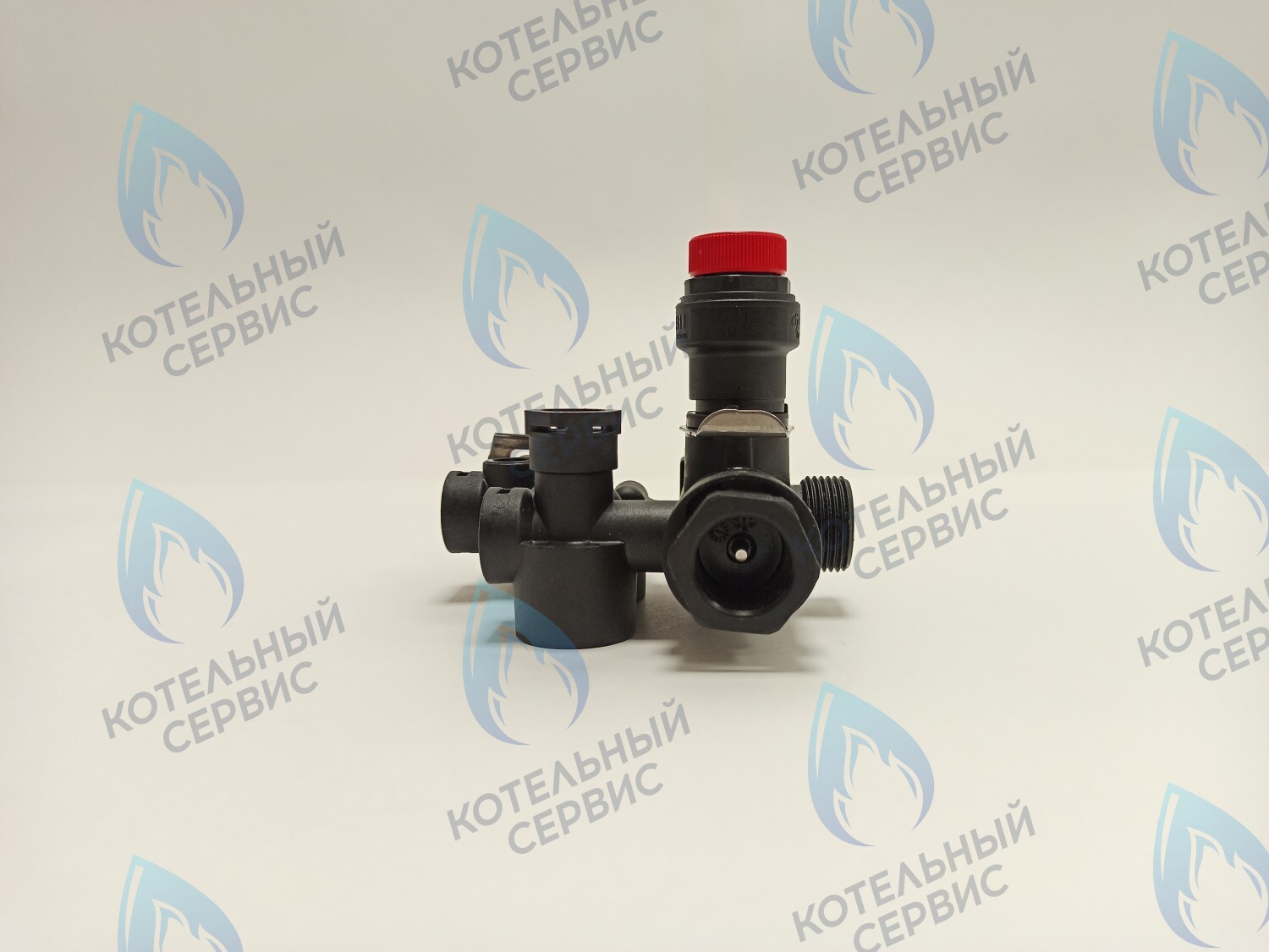 HH005B Часть гидрогруппы отопления подающая (пластик) Light 12кВт-18кВт-24кВт FEDERICA BUGATTI в Новосибирске