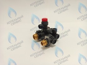 Часть гидрогруппы отопления подающая (пластик) Light 12кВт-18кВт-24кВт FEDERICA BUGATTI