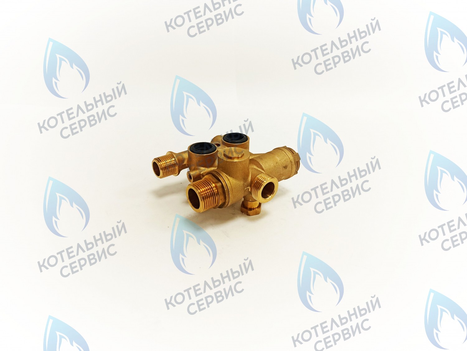 03-4019-02_Новый Трехходовой клапан (новый, шток 81,5мм) GAZECO18-С2/Т2/ 24-С2 /Т2  Исполнение 2 (123) (после 07.14 г. до 05.16 г) (Блок гидравлический подсоединений) в Новосибирске