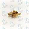 03-4019-02_Новый Трехходовой клапан (новый, шток 81,5мм) GAZECO18-С2/Т2/ 24-С2 /Т2  Исполнение 2 (123) (после 07.14 г. до 05.16 г) (Блок гидравлический подсоединений) в Новосибирске