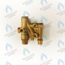 03-4019-02_Новый Трехходовой клапан (новый, шток 81,5мм) GAZECO18-С2/Т2/ 24-С2 /Т2  Исполнение 2 (123) (после 07.14 г. до 05.16 г) (Блок гидравлический подсоединений) в Новосибирске