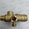 03-4019-02_Новый Трехходовой клапан (новый, шток 81,5мм) GAZECO18-С2/Т2/ 24-С2 /Т2  Исполнение 2 (123) (после 07.14 г. до 05.16 г) (Блок гидравлический подсоединений) в Новосибирске
