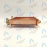 EM021-180-02-Фитинг-Комп Теплообменник отопления с фитингами (180 мм) 85 FIN (130-200 HSG/ICH/MSC)(3318108610, 3318108640) DAEWOO в Новосибирске
