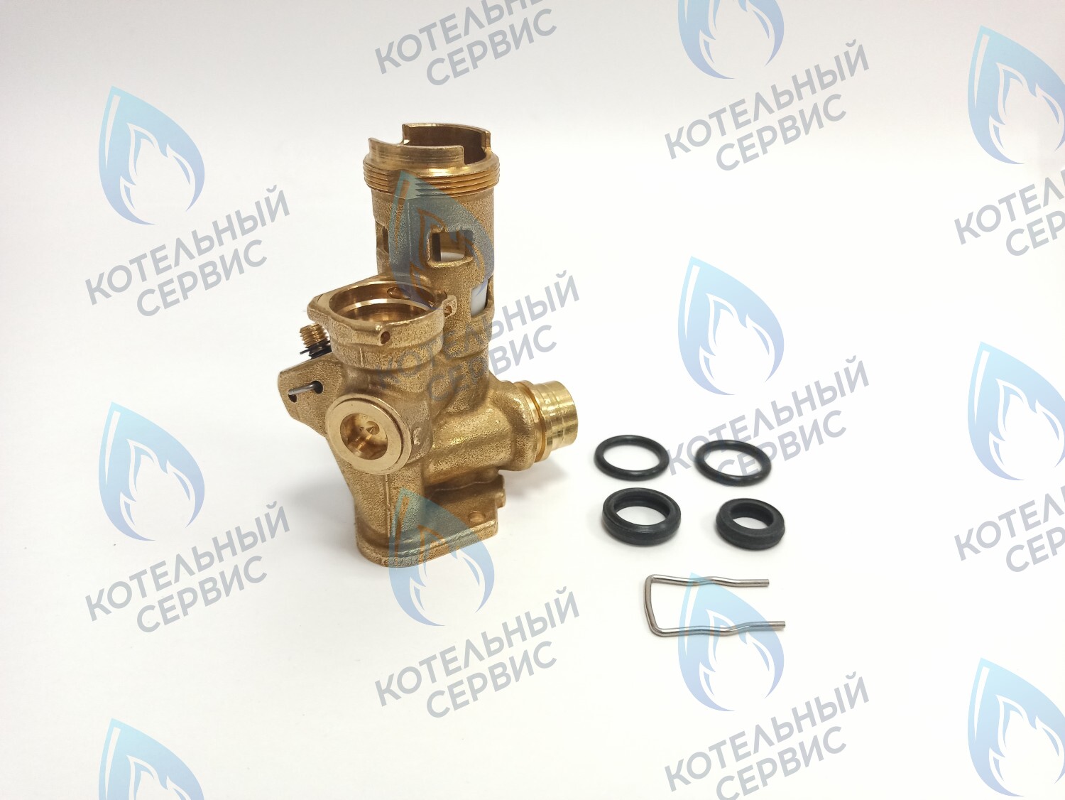 GGT005-MT-02 Трехходовой клапан Protherm Vaillant (178978) без мотора латунь (без крышки) в Новосибирске
