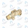 TVA002 Трехходовой клапан для одноконтурного котла универсальный, Electrolux GB 18/24/30 Basic Space S Fi в Новосибирске