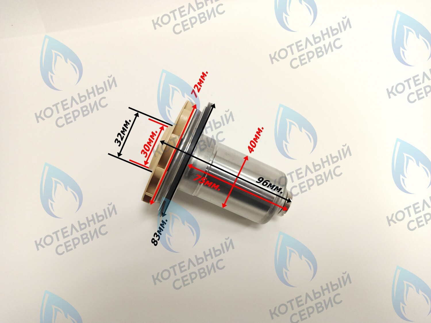 PPR-G30CCW-S40-72 Втулка ротор насоса (против часовой стрелки) для маркировки GPD15-60, 100W в Новосибирске