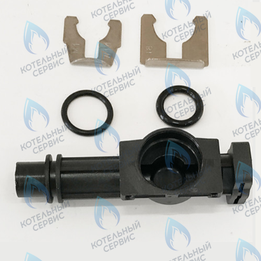 39837170 Патрубок расходомера соединительный KIT RACC. FLUSSOM (35014360) FERROLI в Новосибирске