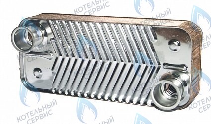 30005013A Теплообменник ГВС (вторичный) 20 пластин Navien Deluxe 40K, Ace 40K (PAS35KHE_004) в Новосибирске