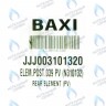 3101320 Задняя секция (задний элемент) Baxi Slim в Новосибирске