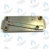 440009679 Теплообменник ГВС (вторичный теплообменник) 20 RINNAI в Новосибирске