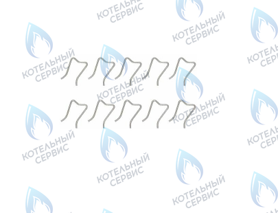 219623 Зажим-цанга (комплект 10шт) VAILLANT в Новосибирске