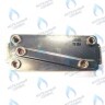440009678 Теплообменник ГВС (вторичный теплообменник)  25 RINNAI в Новосибирске