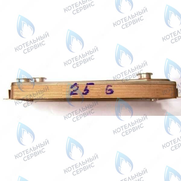 440009678 Теплообменник ГВС (вторичный теплообменник)  25 RINNAI в Новосибирске