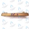 440009678 Теплообменник ГВС (вторичный теплообменник)  25 RINNAI в Новосибирске