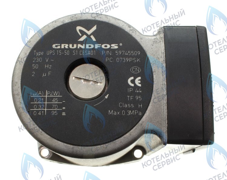 03-2001 Насос циркуляционный GRUNDFOS UPS 15-50 S1 CESAO1 CESA01 GAZLUX Economy Standart 18-24кВт в Новосибирске
