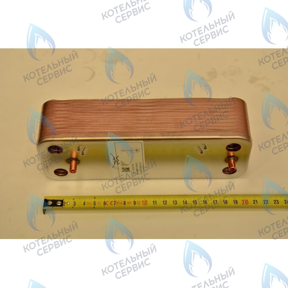 5689930 Теплообменник ГВС пластинчатый вторичный на 20 пластин BAXI в Новосибирске