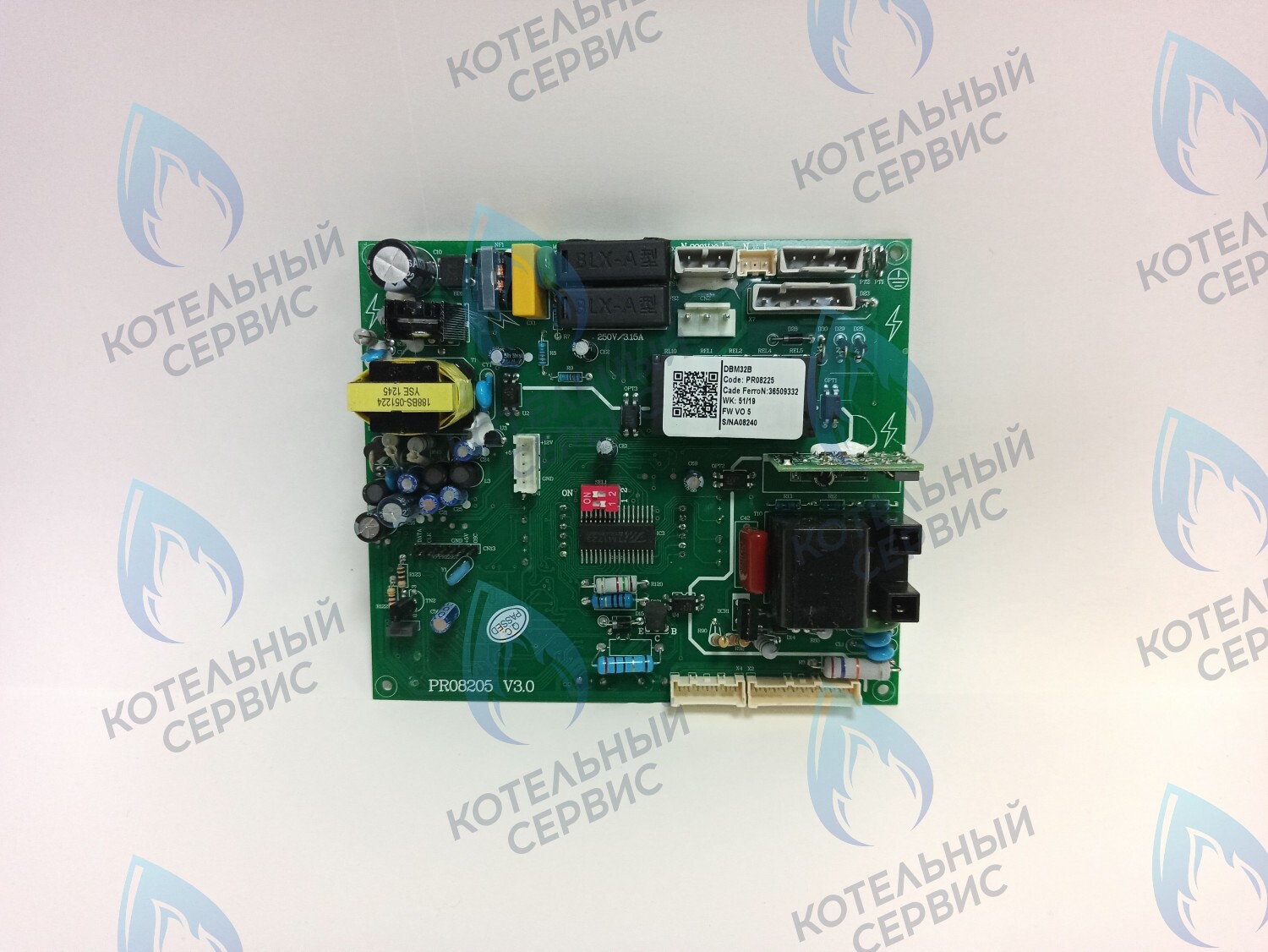 CB019 Плата управления PR08205 V3.0 DBM32B Ferroli Diva C/F 13-37 (36509332, 39848722) в Новосибирске