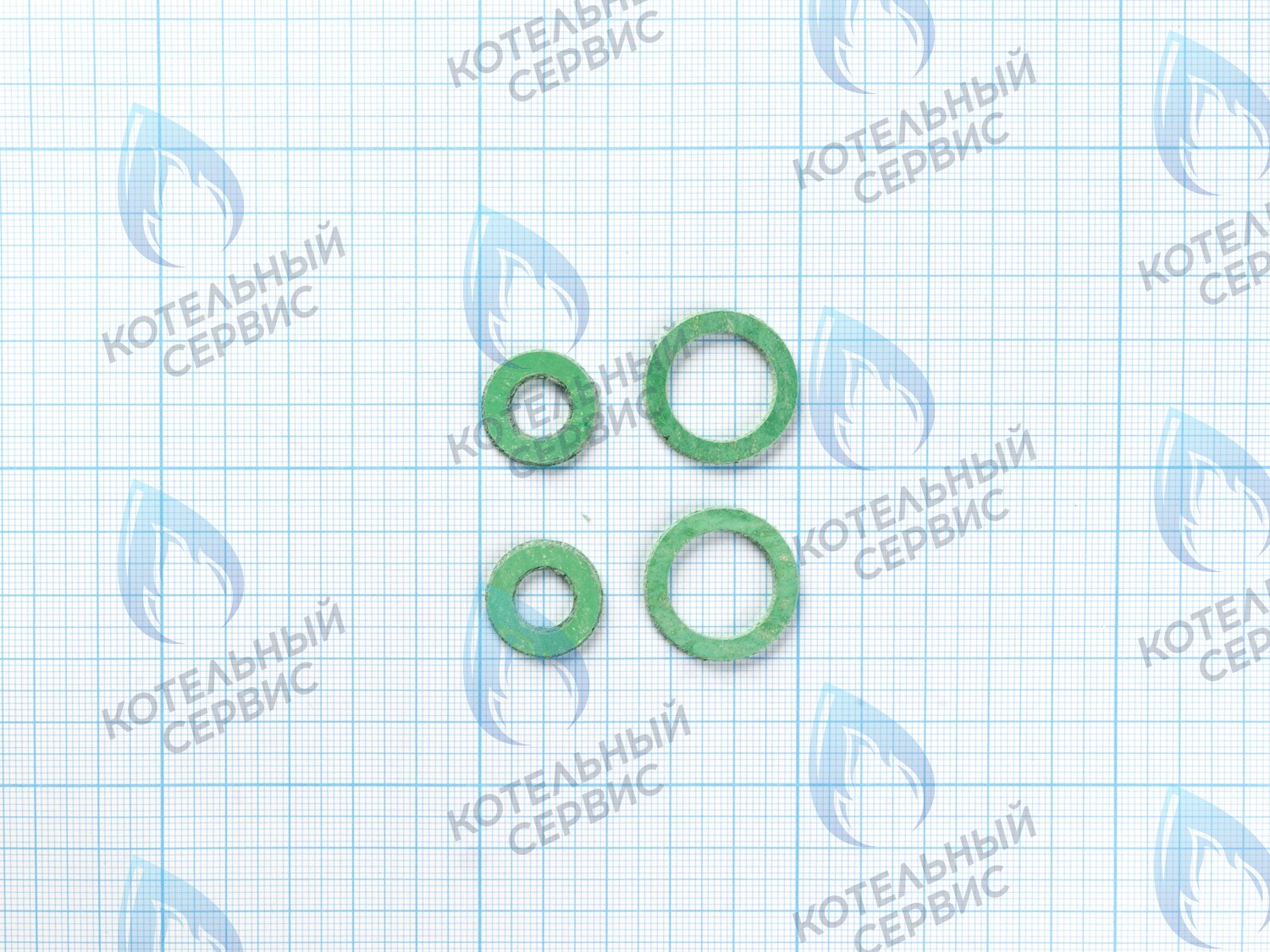 ZP001P-Комп Комплект паронитовых прокладок для битермического теплообменника (4 шт) в Новосибирске