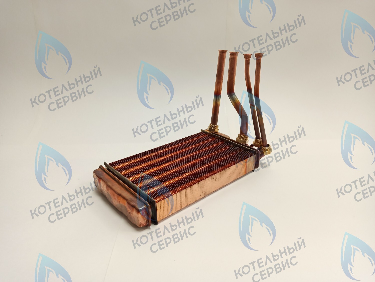 EB031-280-03 Теплообменник битермический Bosch Gaz 4000 W ZWA24-2K(A), Buderus Logamax U052/54 K U042/44  U022/24 K 24Квт (87154065460) в Новосибирске