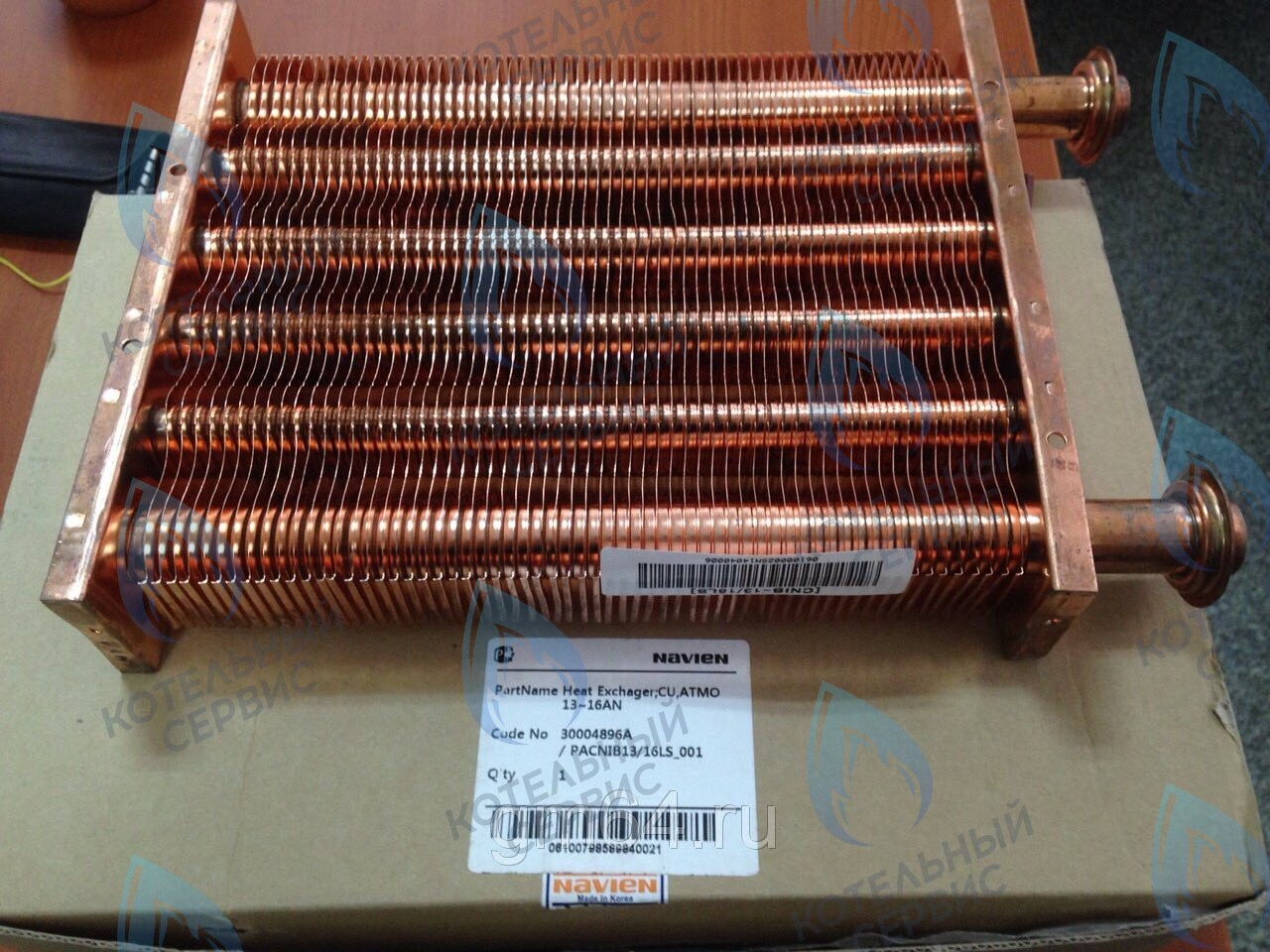 30004896A Теплообменник основной (первичный) Navien Atmo 13-16A(N) (PACNIB13/16LS_001) в Новосибирске