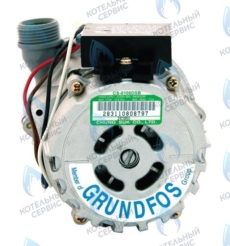 2050115 Насос циркуляционный Grundfos CS-0108DSA для Arderia ESR 2.25, 2.30, 2.35 в Новосибирске