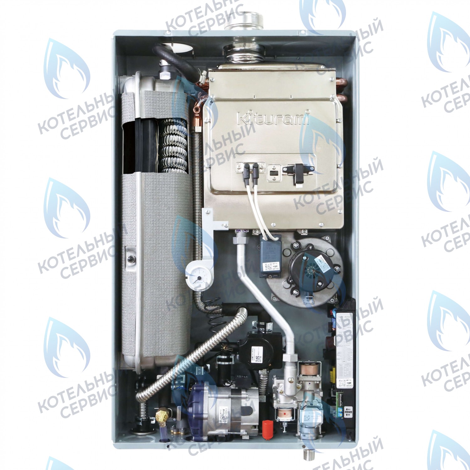  Настенный газовый котел Kiturami Twin Alpha в Новосибирске