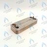 ES190P-160-12F-ZM Теплообменник  ГВС ZILMET вторичный 12 пластин 17B1901230 в Новосибирске