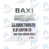 5700520 Теплообменник битермический 225mm  BAXI four  18 F в Новосибирске