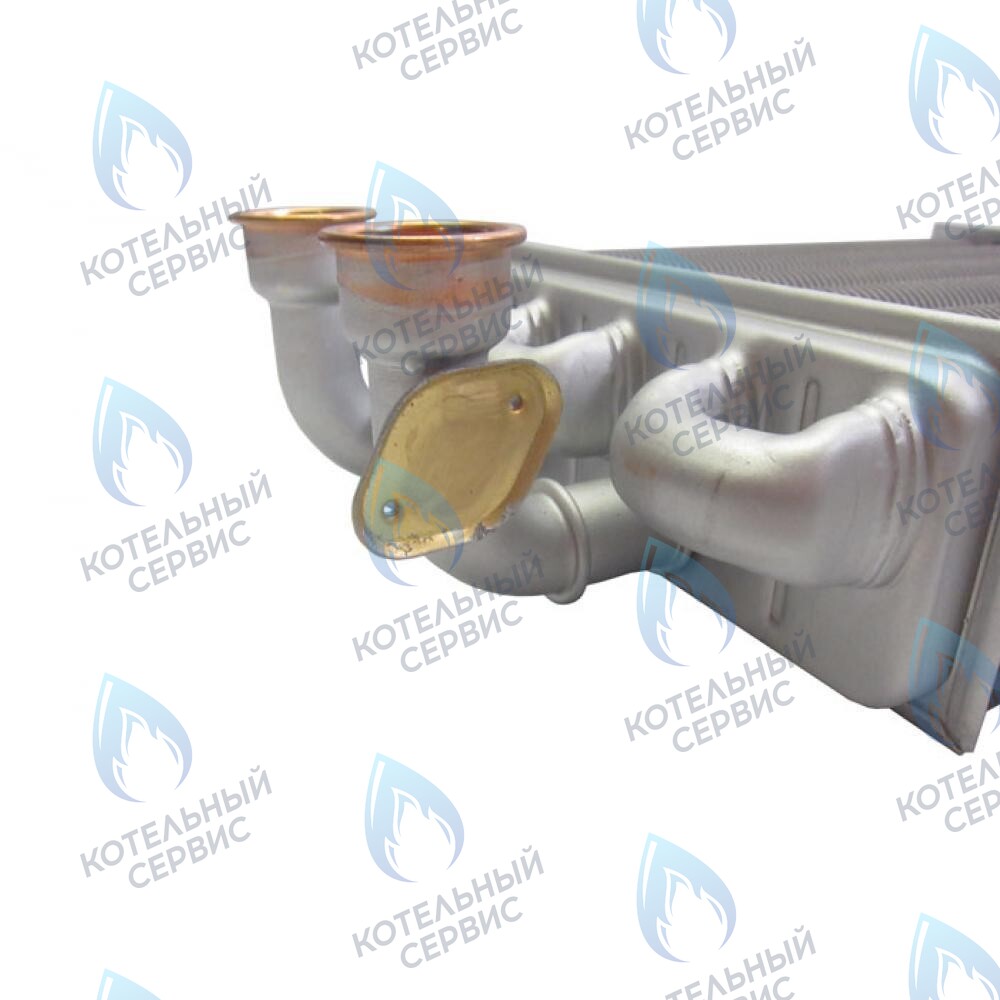 5700520 Теплообменник битермический 225мм four 18F BAXI в Новосибирске