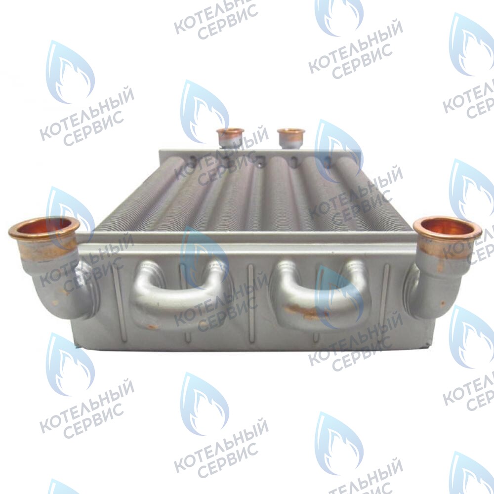 5700520 Теплообменник битермический 225мм four 18F BAXI в Новосибирске