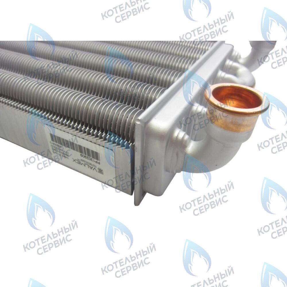 5700520 Теплообменник битермический 225мм four 18F BAXI в Новосибирске