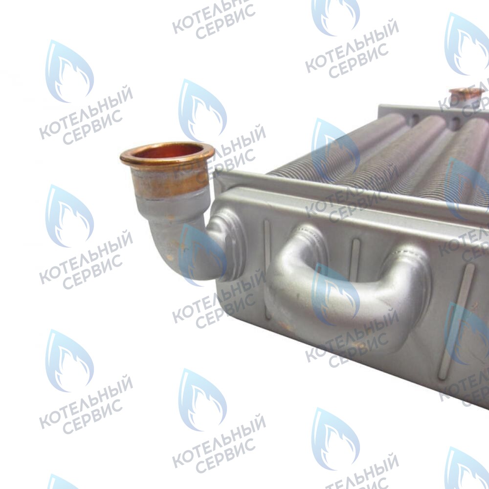 5700520 Теплообменник битермический 225мм four 18F BAXI в Новосибирске