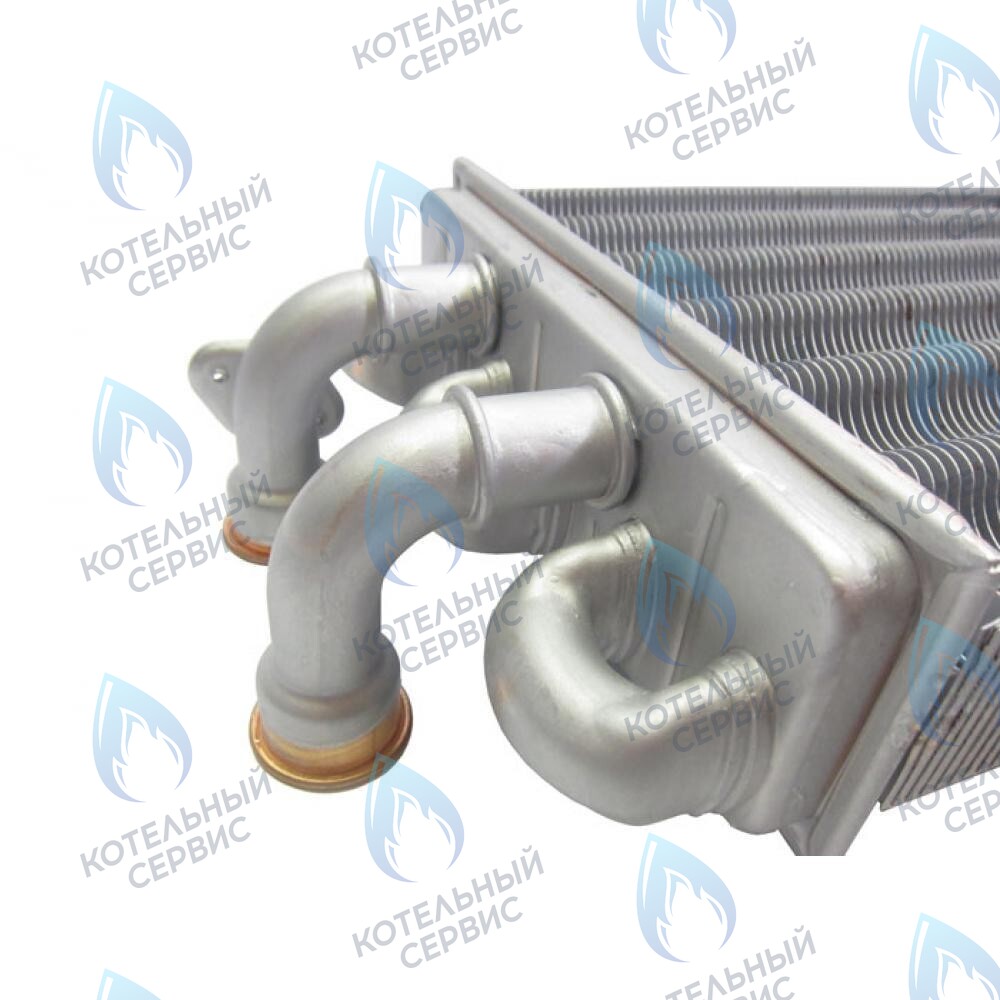5700520 Теплообменник битермический 225мм four 18F BAXI в Новосибирске