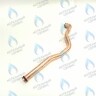 WT002 Трубка СО (левая) ПОДАЧА Ariston Ariston BS, BS II, CLASS, EGIS PLUS, GENUS, MATIS (для медного теплообменника) (65106309) в Новосибирске