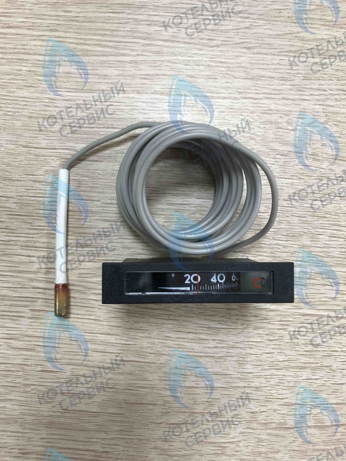 0020045039 Прямоугол.термометр черный PROTHERM в Новосибирске