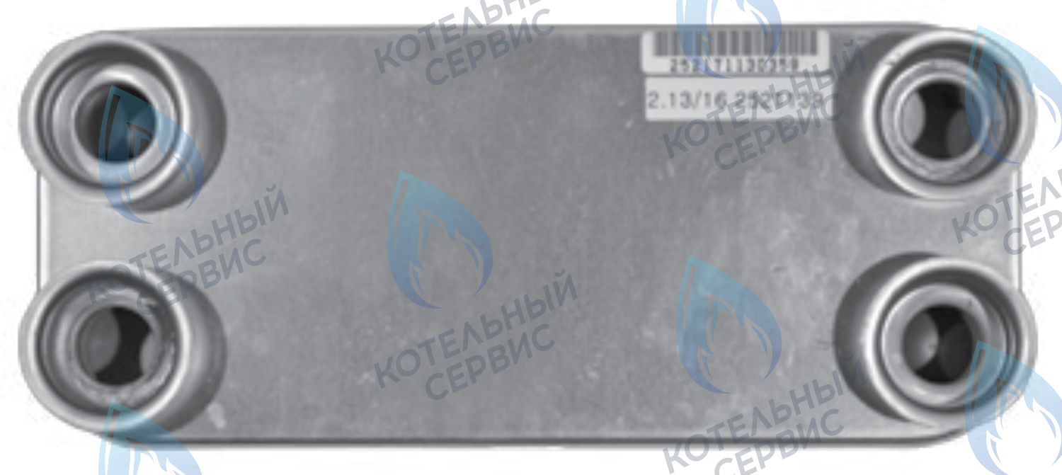 2060332 Пластинчатый теплообменник ГВС Master Gas Seoul 24 в Новосибирске