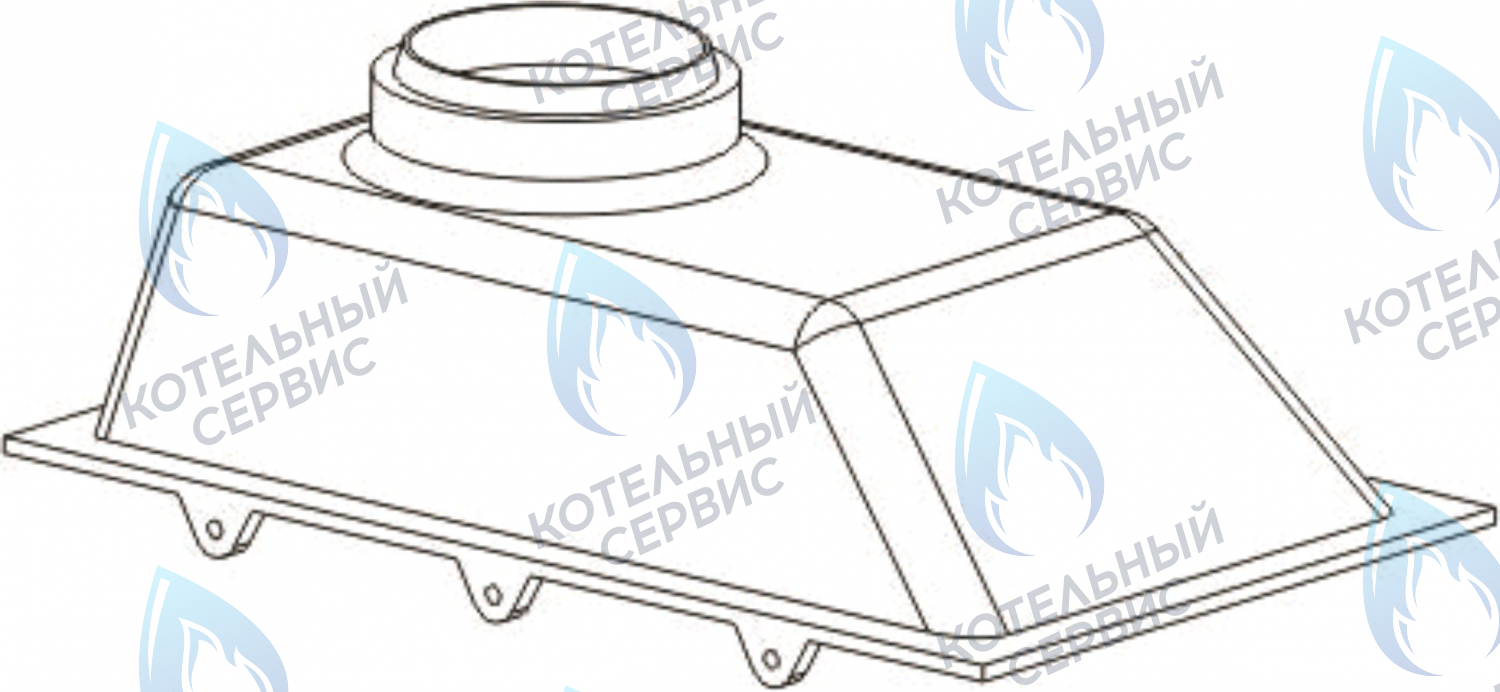 3050074 Коллектор отработанных газов (23,3 кВт) CELTIC в Новосибирске