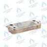 87186446230 Теплообменник  вторичный пластинчатый ГВС 12 пластин  BOSCH WBN6000/2000 12C/18C в Новосибирске