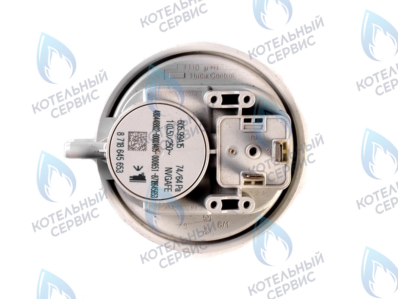 87186456530 Реле давления воздуха (маностат, пневмореле) BOSCH WBN6000/2000 W-24C/24H в Новосибирске