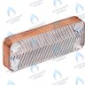 ES210P-166-12F-ZM Теплообменник  ГВС ZILMET вторичный 12 пластин (17B2071206) в Новосибирске