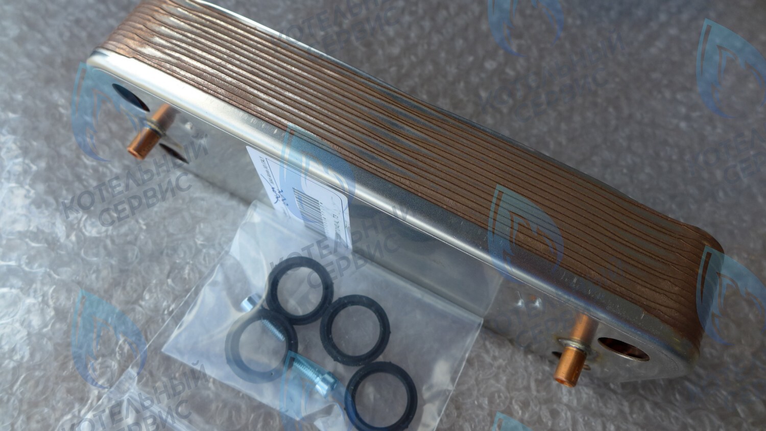 6SCAMPIA08 Теплообменник ГВС 14 пластин (комплект с прокладками и винтами) Fondital MINORCA PLUS CTFS-CTN 24 CU в Новосибирске