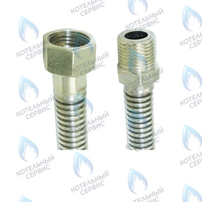 C-G37-20 Подводка сильфонная газовая TIM 3/4" Г/Ш 2,0м в Новосибирске