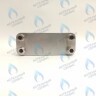 ES190W-000-12F-CH Теплообменник ГВС вторичный 12 пластин  VAILLANT atmoMAX/turboMAX VUW (065131, 065110, 065123) в Новосибирске