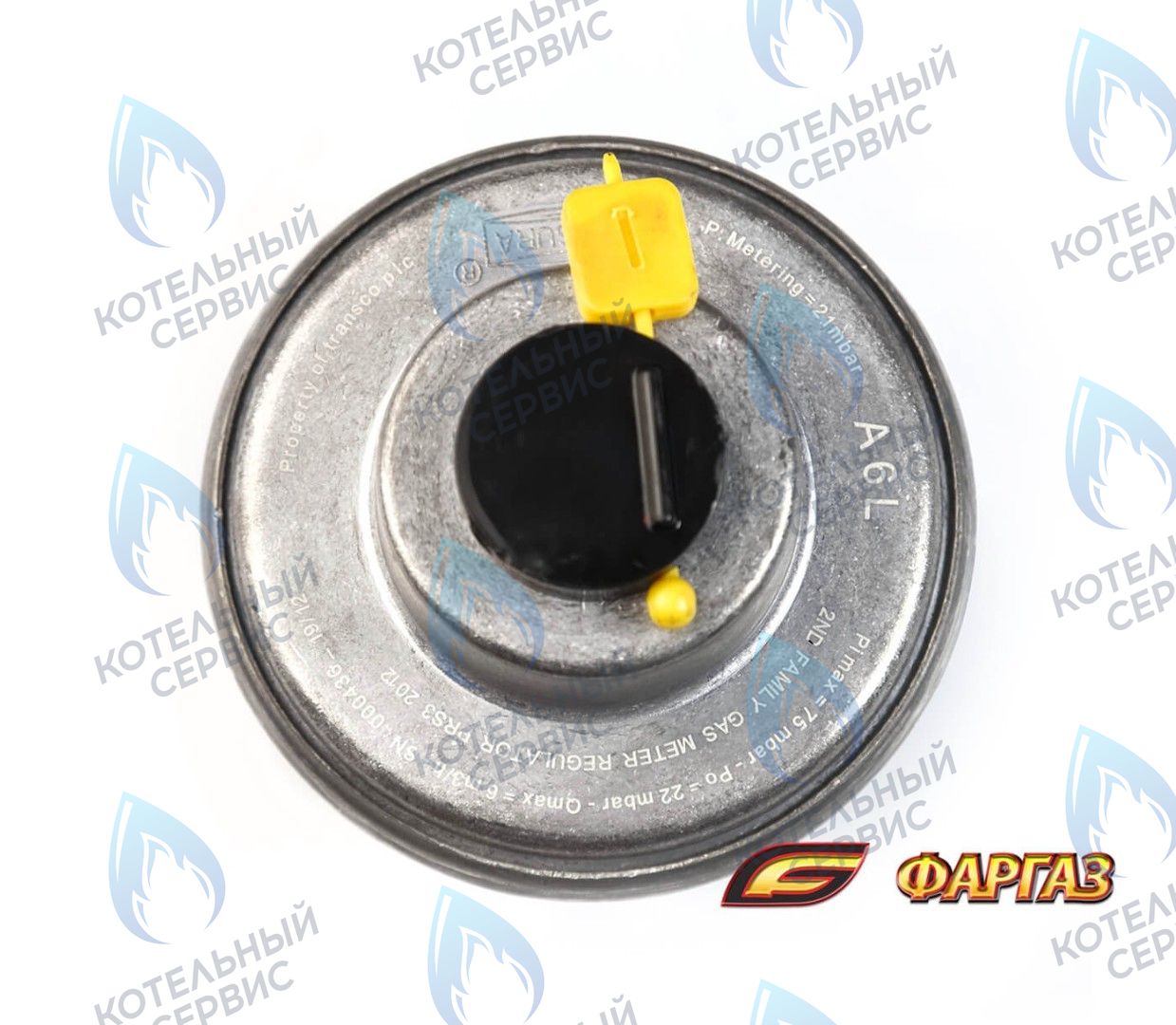 4419900001 Регулятор-стабилизатор давления газа бытовой линейный 3/4 A6M, A6L до 6 м³/ч ФАРГАЗ в Новосибирске