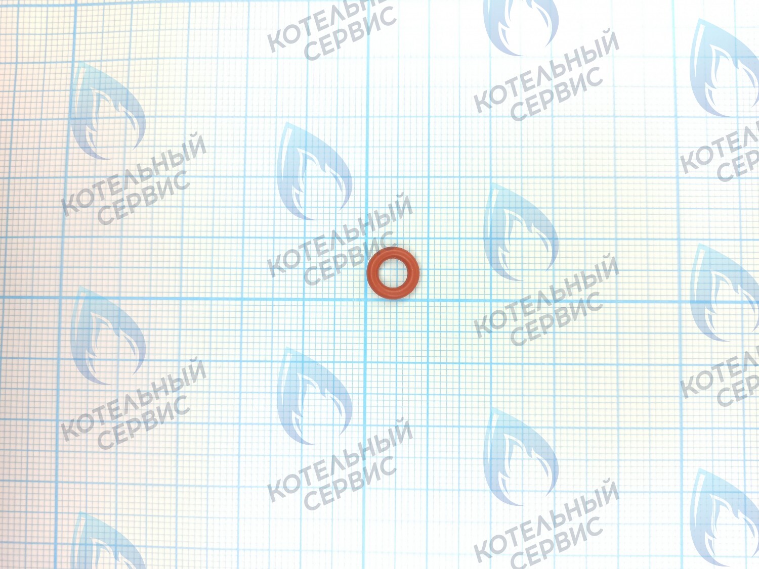 440000884 Кольцо уплотнительное O-RING (P-5) SILICON красное (Трубка бай-пасс) RINNAI в Новосибирске